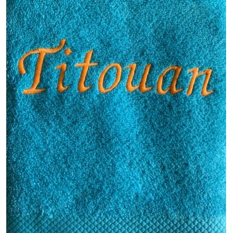 Maxi drap de bain océan personnalisé