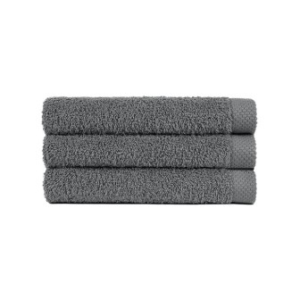 Maxi drap de bain gris foncé personnalisé