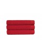 Serviette de Bain Rouge Personnalisée, Réveillez la Passion !