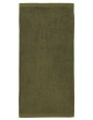 Serviette de bain kaki à personnaliser