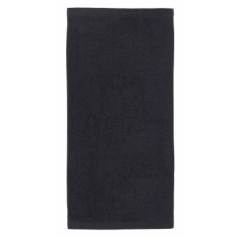 Maxi drap de bain noir à personnaliser