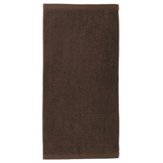 Maxi drap de bain marron personnalisé