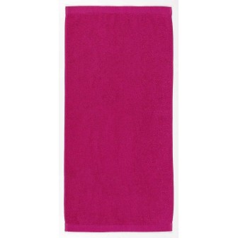 Drap de Bain 100x150 Fuchsia Personnalisé, Une Couleur Eclatante