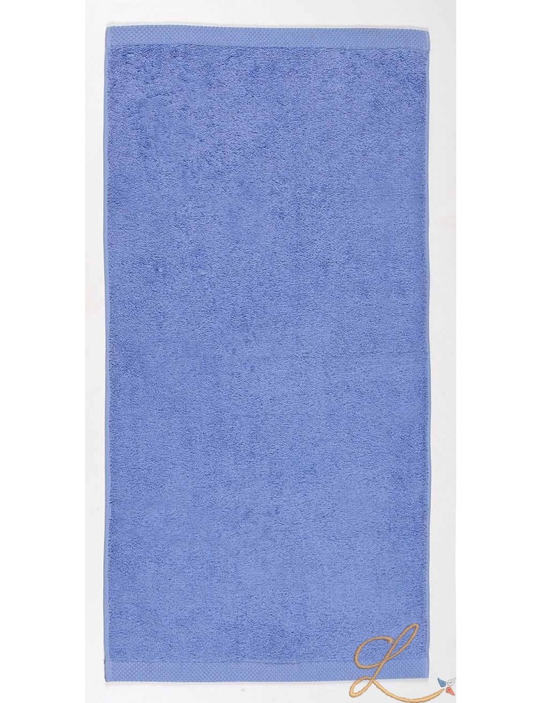 Maxi drap de bain bleu azur personnalisé