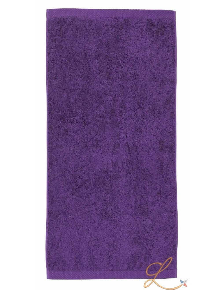 Maxi drap de bain violet personnalisé