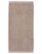 Maxi drap de bain taupe personnalisé
