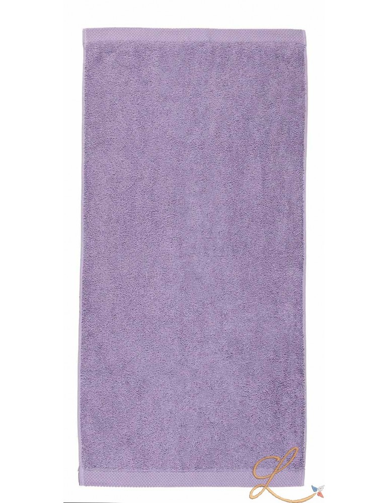 Maxi drap de bain lilas personnalisé