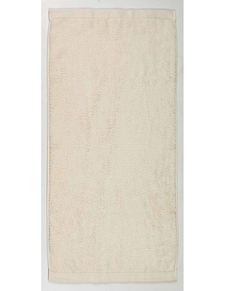 Maxi drap de bain écru personnalisé