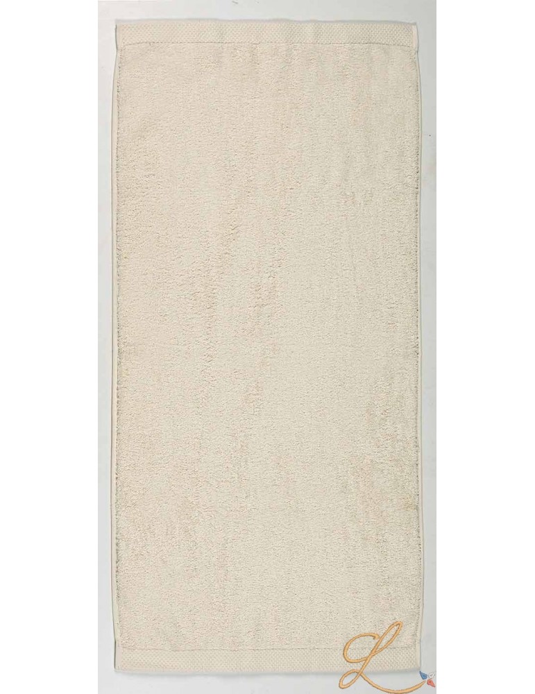 Maxi drap de bain écru personnalisé