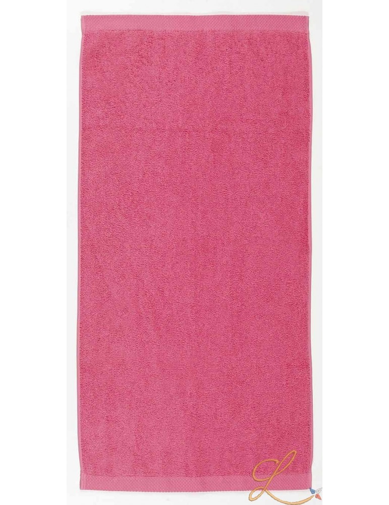Maxi drap de bain framboise personnalisé