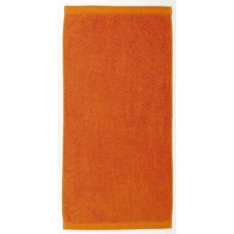 Maxi drap de bain mandarine à personnaliser