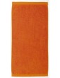 Maxi drap de bain mandarine à personnaliser