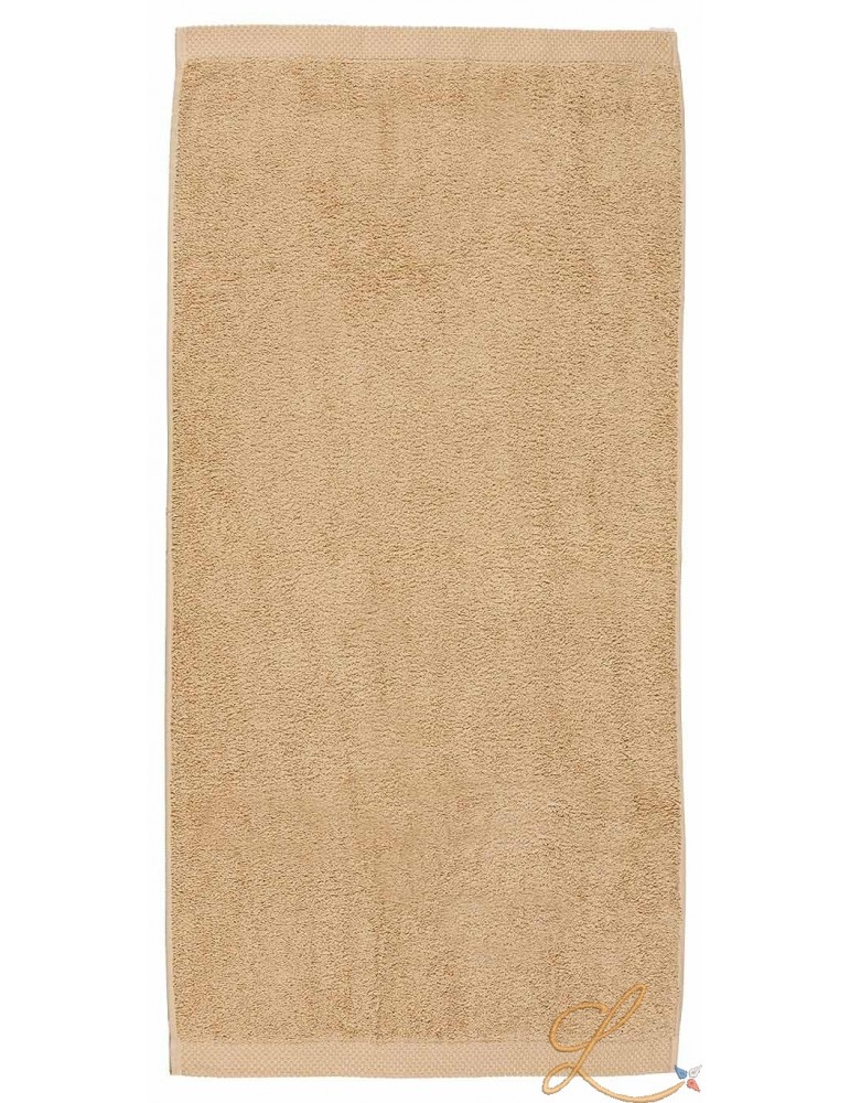 Maxi drap de bain beige personnalisé