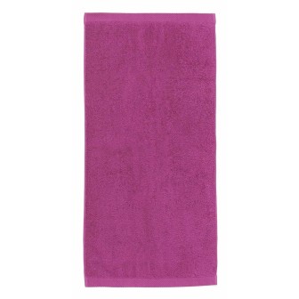 Maxi drap de bain mauve à personnaliser