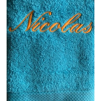 Maxi drap de bain océan personnalisé