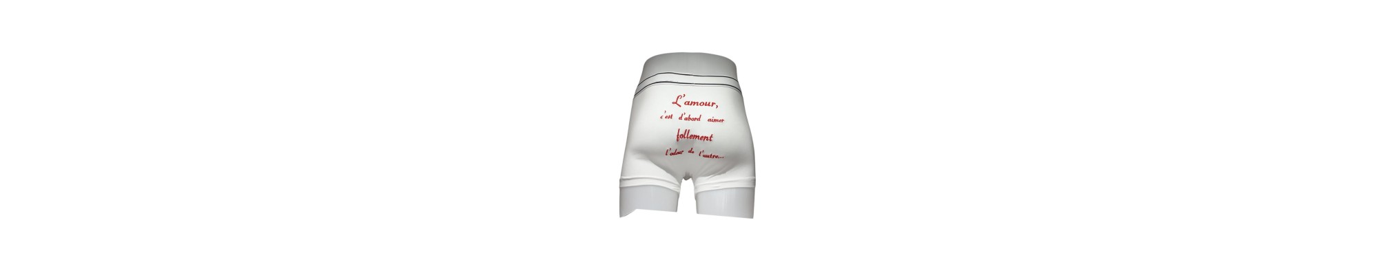 Boxer Homme Personnalisé | Broderie Artisanale